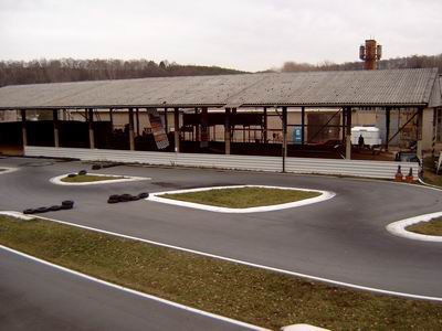 Outdoor Onroad Strecke Fahrerstand